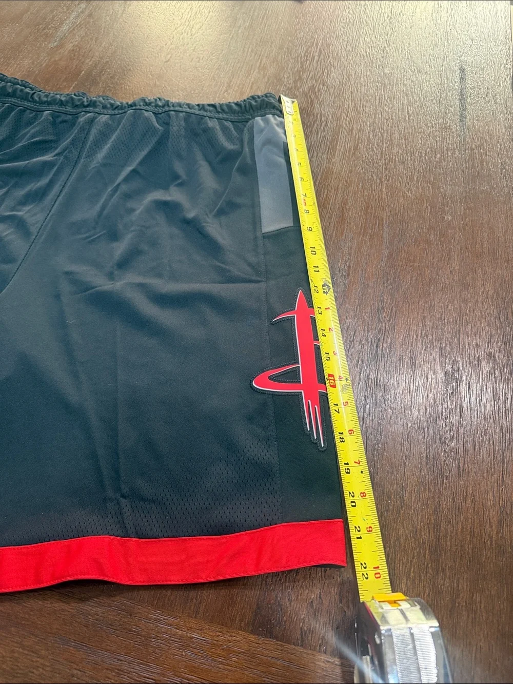 Jordan Houston Rockets On Court Player Shorts Nike 42 Pro Cut Game NBA Black